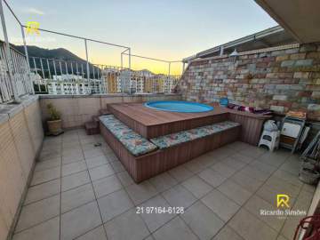 Cobertura à venda Rua Pedro de Carvalho, Méier, Rio de Janeiro - R$ 830.000 - RSCO40002