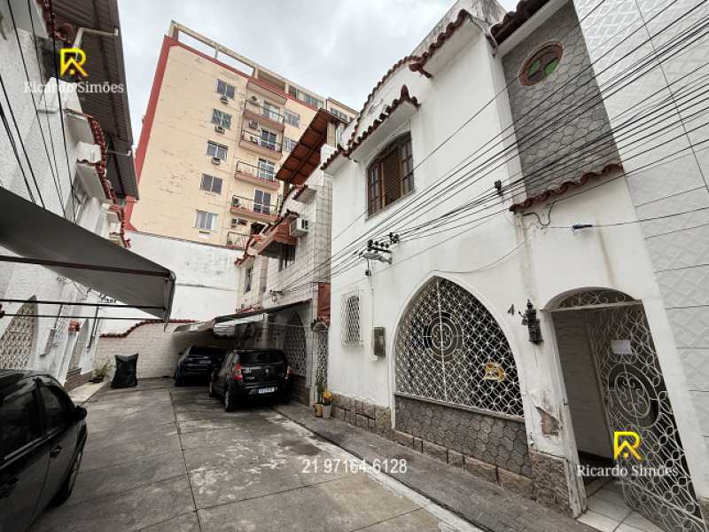Vazio Visite Hoje - Casa de Vila à venda Rua Vilela Tavares, Méier, Rio de Janeiro - R$ 590.000 - RSCV20004