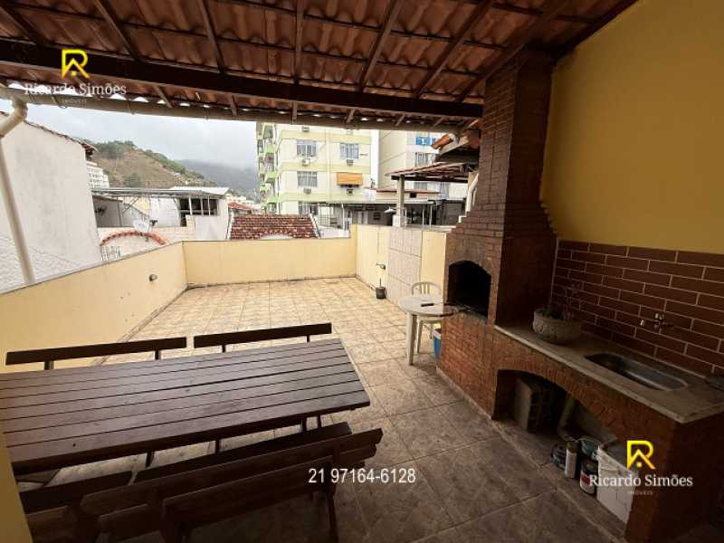 Vazio Visite Hoje - Casa de Vila à venda Rua Vilela Tavares, Méier, Rio de Janeiro - R$ 590.000 - RSCV20004