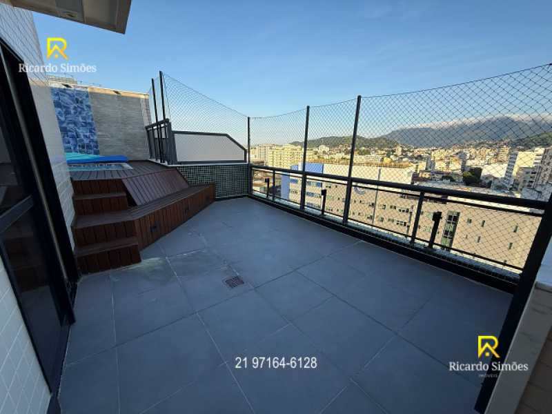 Cobertura à venda Rua Silva Rabelo, Méier, Rio de Janeiro - R$ 1.200.000 - RSCO40005