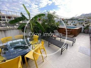 Cobertura 4 quartos à venda Gávea, Rio de Janeiro - R$ 3.950.000 - LECO40085