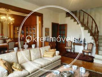 Para a família: cobertura com 3 quartos em Laranjeiras! - FLCO30003