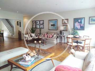 Cobertura 4 quartos à venda Laranjeiras, Rio de Janeiro - R$ 1.950.000 - FLCO40009