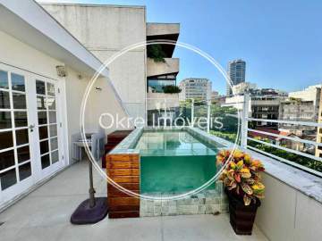 Cobertura 4 quartos à venda Leblon, Rio de Janeiro - R$ 9.000.000 - LECO40042