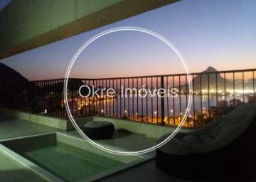 Cobertura 3 quartos à venda Humaitá, Rio de Janeiro - R$ 3.300.000 - LECO30039
