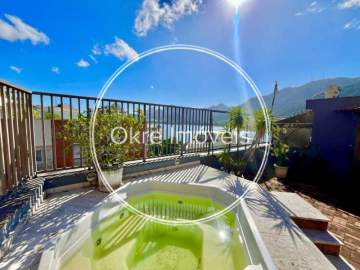 Ótima localização - COBERTURA DUPLEX À VENDA NA LAGOA. - LECO30068