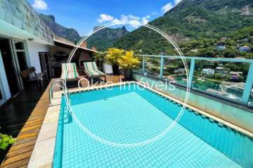 Cobertura 5 quartos à venda São Conrado, Rio de Janeiro - R$ 4.700.000 - LECO50031