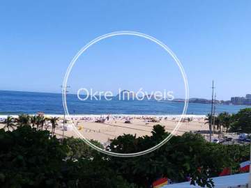 Ótima localização - APARTAMENTO À VENDA NA QUADRA DA PRAIA EM COPACABANA. - LEAP20490