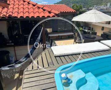 Cobertura 3 quartos à venda Tijuca, Rio de Janeiro - R$ 1.100.000 - FLCO30036