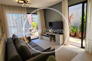 Cobertura 3 quartos à venda Laranjeiras, Rio de Janeiro - R$ 3.180.000 - FLCO30038