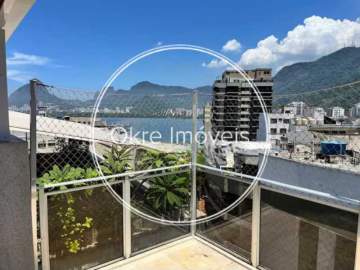 Cobertura Duplex 230m2 na Lagoa com vista panorâmica - IPCO30023