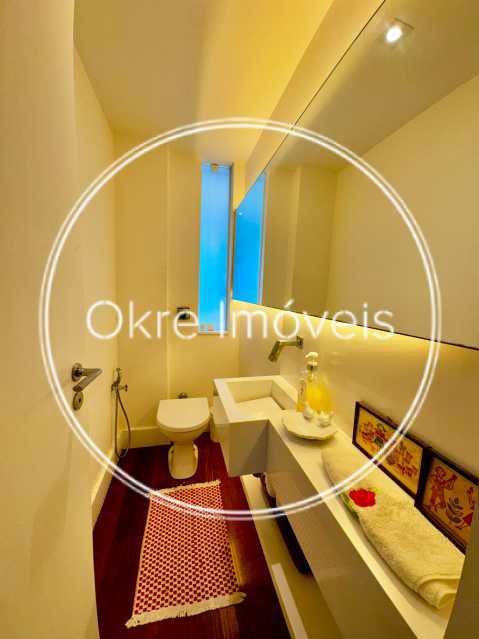 Conheça LAVABO do imóvel - APARTAMENTO À VENDA NA GÁVEA. - LEAP40514 - 36 LAVABO - 36