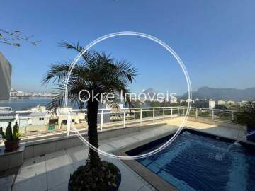 Oportunidade! Cobertura Linear - Vista 360° Cinematográfica Lagoa - LECO40121 Oportunidade! Cobertura Linear - Vista 360° Cinematográfica Lagoa - LECO40121