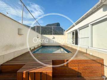 Ótima localização - COBERTURA DUPLEX À VENDA NO JARDIM BOTÃNICO. - LECO40123