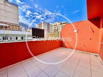 Cobertura 2 quartos à venda Humaitá, Rio de Janeiro - R$ 1.490.000 - FLCO20029