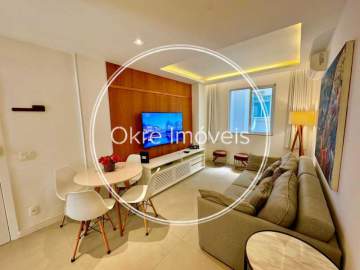 Ótima localização - APARTAMENTO REFORMADO À VENDA NO LEBLON. - LEAP20818