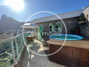 Cobertura à venda Rua Sorocaba, Botafogo, Rio de Janeiro - R$ 1.900.000 - BOCO30004