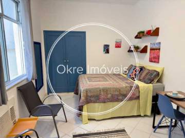 Apartamento 1 quarto à venda Copacabana, Rio de Janeiro - R$ 430.000 - CBAP10141