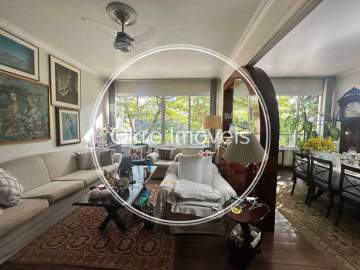 Ótima localização - Apartamento 3 quartos à venda Leblon, Rio de Janeiro - R$ 3.500.000 - LEAP31440