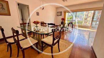 Excelente oportunidade, apartamento com varanda e vista para o cristo e lagoa! - LEAP31802