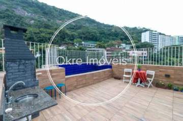 Cobertura 4 quartos à venda Laranjeiras, Rio de Janeiro - R$ 2.500.000 - FLCO40048