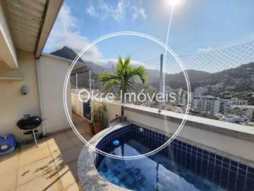 Cobertura 4 quartos à venda Laranjeiras, Rio de Janeiro - R$ 2.680.000 - FLCO40052