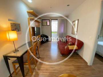 Flat 1 quarto à venda Copacabana, Rio de Janeiro - R$ 790.000 - CBFL10006