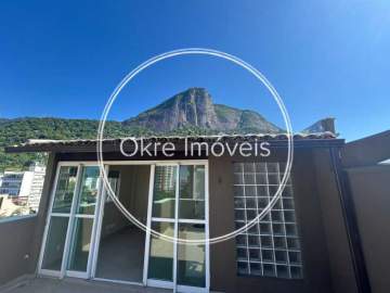 Linda cobertura triplex vom vista Cristo no Jardim Botânico - 160m2 - BOCO10001