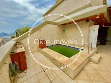 Ótima localização - COBERTURA À VENDA NA GÁVEA. - LECO30185