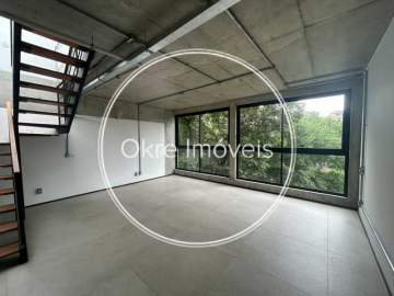 Lindo Loft DUPLEX em casarão do século XIX à venda em Botafogo (aceita Airbnb) - BOLO10006