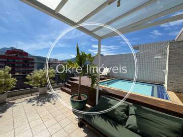 Cobertura à venda Avenida Prefeito Dulcídio Cardoso, Barra da Tijuca, Rio de Janeiro - R$ 3.500.000 - LECO40180