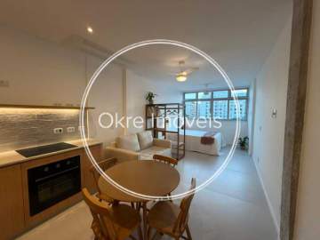 Apartamento à venda Rua Raul Pompéia, Copacabana, Rio de Janeiro - R$ 850.000 - LEAP10473