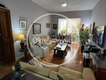 Ótimo apartamento 3 quartos a uma quadra da praia de Copacabana - 144m2 - BOAP30111