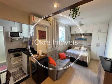 Apartamento à venda Rua Humberto de Campos, Leblon, Rio de Janeiro - R$ 850.000 - LEAP10482