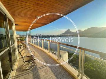 Apartamento 4 quartos à venda Lagoa, Rio de Janeiro - R$ 2.900.000 - BOAP40039