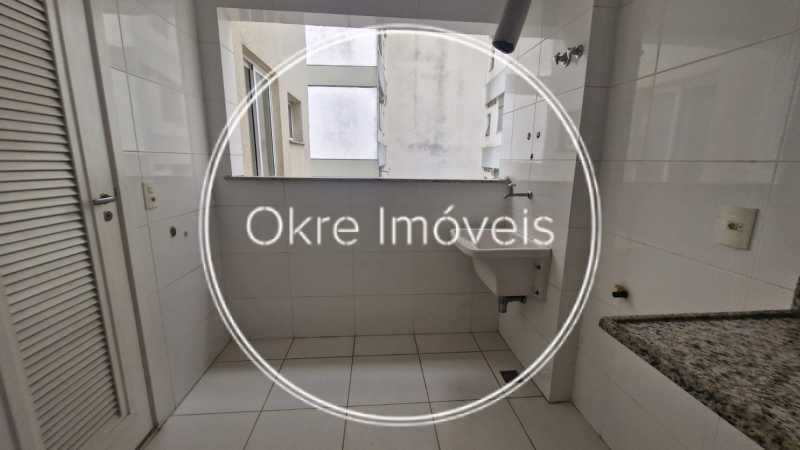 Conheça ÁREA DE SERVIÇO do imóvel - Cobertura 3 quartos à venda Botafogo, Rio de Janeiro - R$ 1.390.000 - BOCO30036 - 19 ÁREA DE SERVIÇO - 19