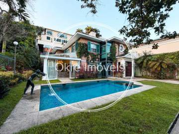 Casa com assinatura de Arquiteto Renomado no Leblon - 800m2 - BOCN40007
