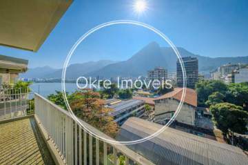 Imperdível - Cobertura Duplex à Venda na Lagoa | 176m² | Vista Lagoa | Rio de Janeiro - LECO30211