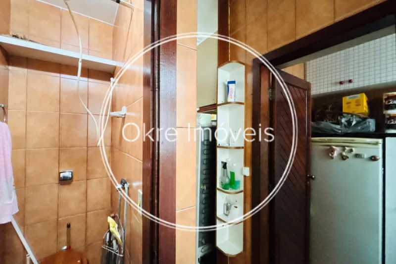 Conheça Banheiro de serviço do imóvel - Apartamento 3 quartos à venda Copacabana, Rio de Janeiro - R$ 1.550.000 - CBAP30734 - 17 Banheiro de serviço - 17