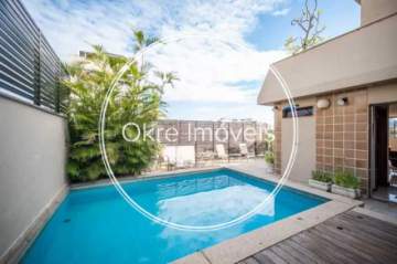 Cobertura Triplex de 514 m² com Piscina Privativa e Vista para o Cristo - LECO40195