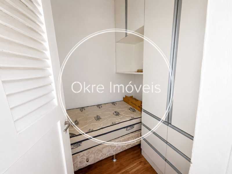Conheça Dependencia do imóvel - Apartamento 4 quartos à venda Copacabana, Rio de Janeiro - R$ 1.700.000 - CBAP40260 - 20 Dependencia - 20