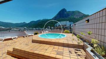 Cobertura 4 quartos à venda Lagoa, Rio de Janeiro - R$ 5.500.000 - FLCO40014