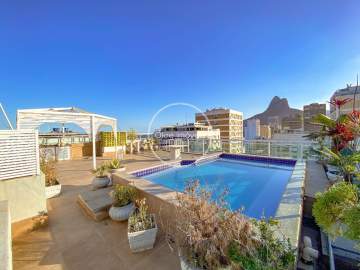 Cobertura 4 quartos à venda Leblon, Rio de Janeiro - R$ 9.500.000 - LECO40091