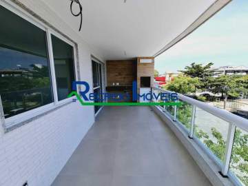 Lançamento - Apartamento à venda Rua Leiloeiro Ernani Mello, Recreio dos Bandeirantes, Rio de Janeiro - R$ 840.000 - REAP30798