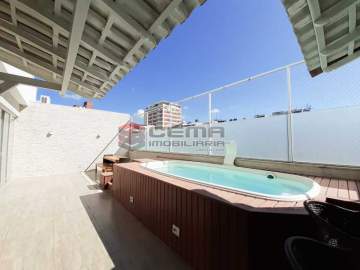 Cobertura à venda Rua Honório de Barros, Flamengo, Zona Sul RJ - R$ 2.490.000 - LACO30215