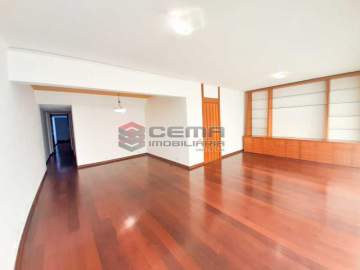Apartamento para alugar com 3 quartos e 1 vaga na garagem em Laranjeiras, Zona Sul, Rio de Janeiro, RJ, 134m². - LAAP33775