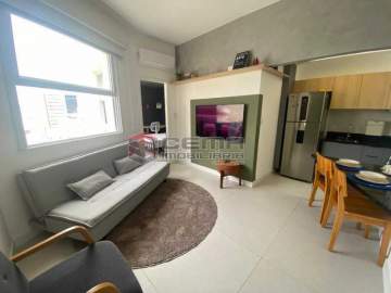 Cobertura 1 quarto à venda Catete, Zona Sul RJ, Rio de Janeiro - R$ 850.000 - LACO10078