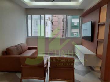 Ótima localização - Av. Atlântica 2 quartos com 1 suíte reformado fino acabamento - JCAP20064