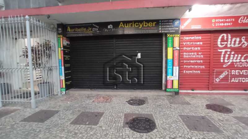 Conheça fachada fechada do imóvel - Ponto comercial 55m² para alugar Rua Uruguai, Tijuca, Rio de Janeiro - R$ 3.500 - ATPC00004 - 1 fachada fechada - 1