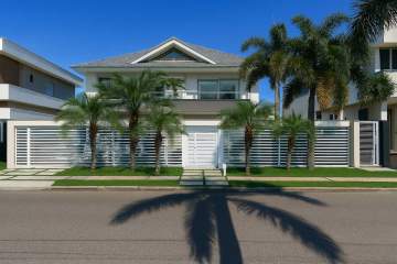 Condomínio Del Lago - Casa à venda no Condomínio Del Lago na Barra da Tijuca - BHCN40138